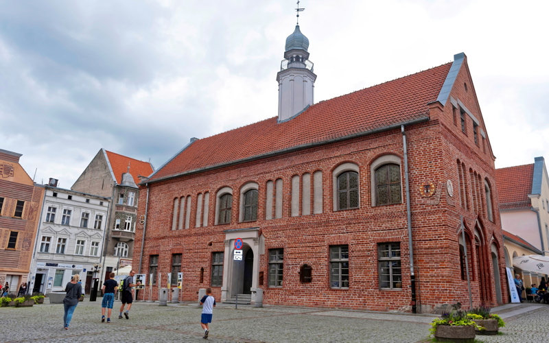 28 - The Old Town Hall (Stary Ratusz) located in the historic market square of Olsztyn